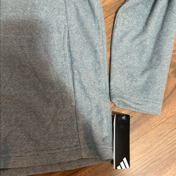 Adidas Heather Gray Zip-Up Jacket - Picture 3 of 9